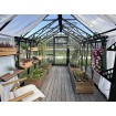 Glass greenhouse Ecoslider House Lux Glass 2.5х4.1m