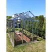 Glass greenhouse Ecoslider House Lux Glass 2.5х4.1m