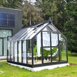 Wooden greenhouse