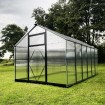 Gable roof greenhouses Ecoslider House Lux 2.5x4.1m
