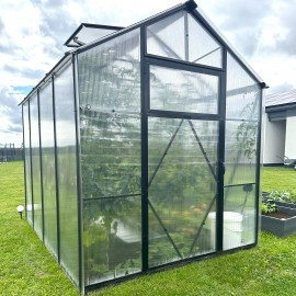 Gable roof greenhouses Ecoslider House Lux 2.0x2.7m