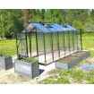 Gable roof greenhouses Ecoslider House Lux 2.0x4.1m