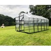 Gable roof greenhouses Ecoslider House Lux 2.5x4.1m