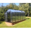 Gable roof greenhouses Ecoslider House Lux 2.0x4.1m