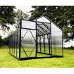 Gable roof greenhouses Ecoslider House Lux 2.5x4.1m