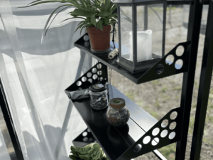 Комплект торцевых полок Ecoslider, черный