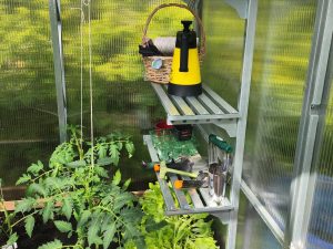 Комплект торцевых полок Ecoslider, серебристый