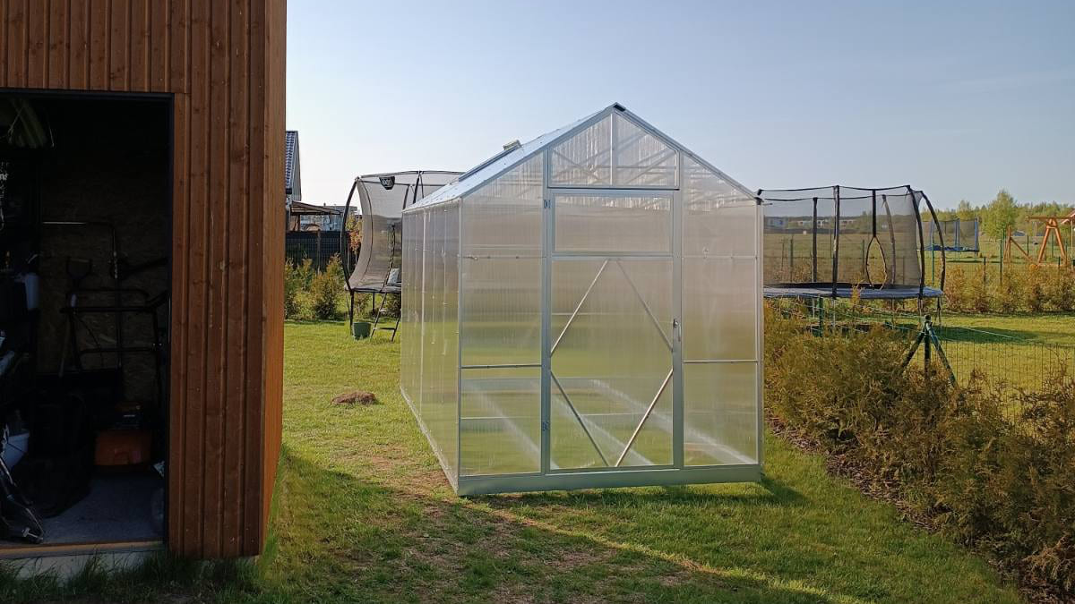 Двускатная теплица Ecoslider House 2х4.13м — изображение 2