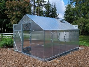 Двускатная теплица Ecoslider House, ширина 3м, 6мм