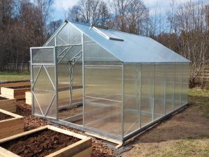 Двускатная теплица Ecoslider House 3х6.24м