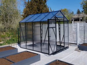 Двускатная теплица Ecoslider House Lux 2х2.7м