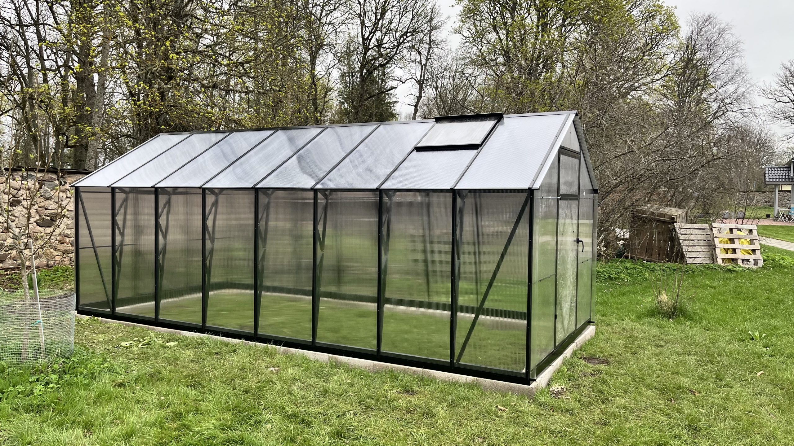 Двускатная теплица Ecoslider House Lux 2.5х5.5м — изображение 2