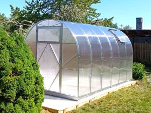 Арочная теплица Ecoslider Slider 2x4м