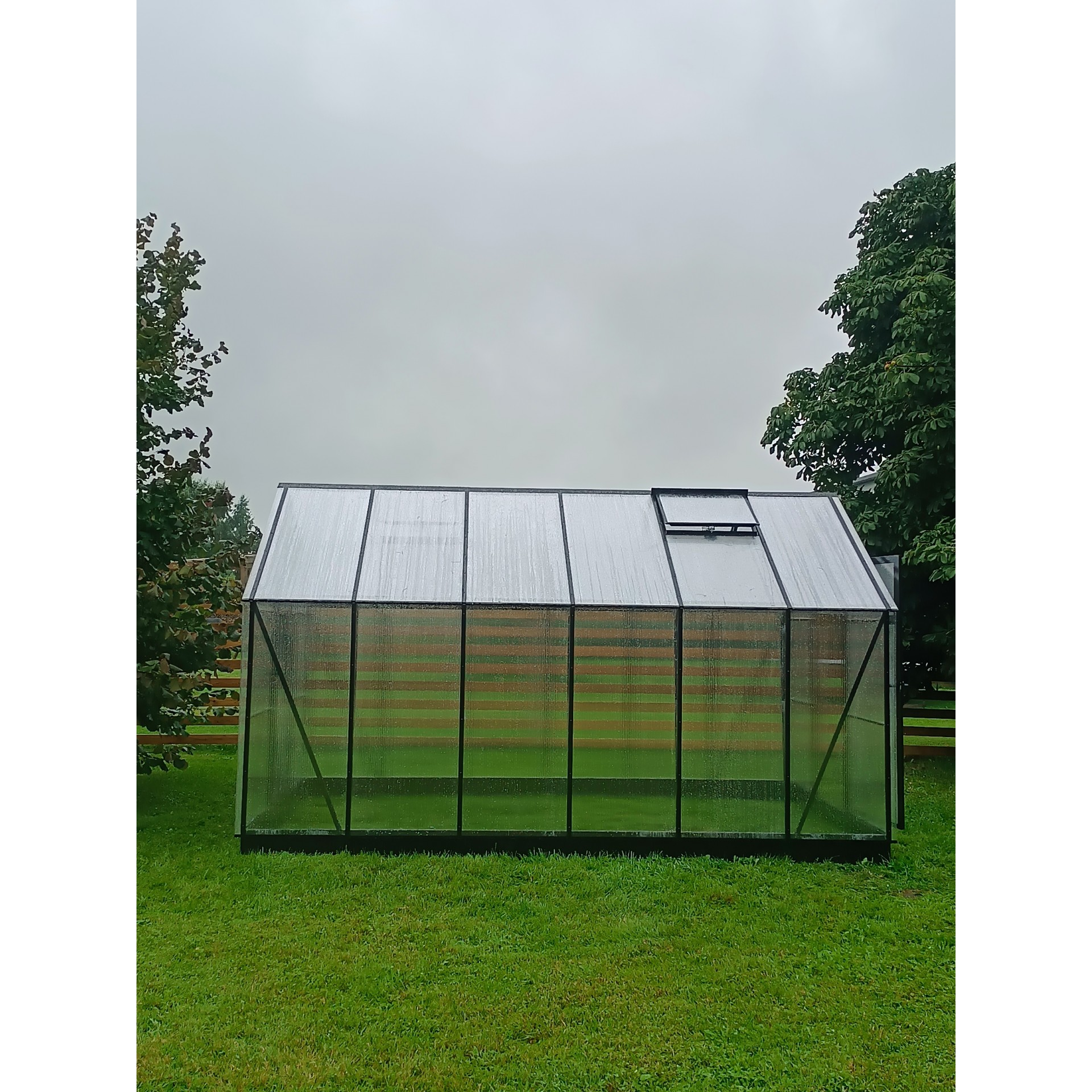 Ecoslider House Lux gable roof greenhouse, the width 2.5m - Image 3