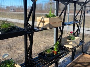 Комплект боковых полок House Lux, черный