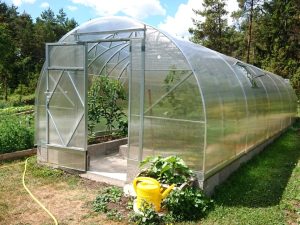 Ecoslider Slider kaarkasvuhoone, laius 3.5m, 6mm