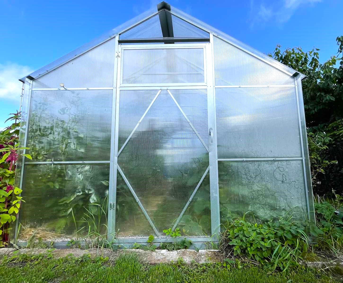 Ecoslider House gable roof greenhouse 2.5х8.35m W4 — изображение 3