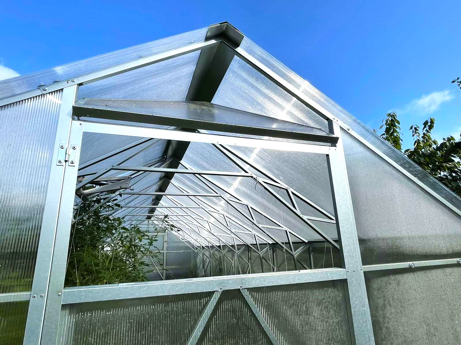 Ecoslider House gable roof greenhouse 2.5х8.35m W4 — изображение 5