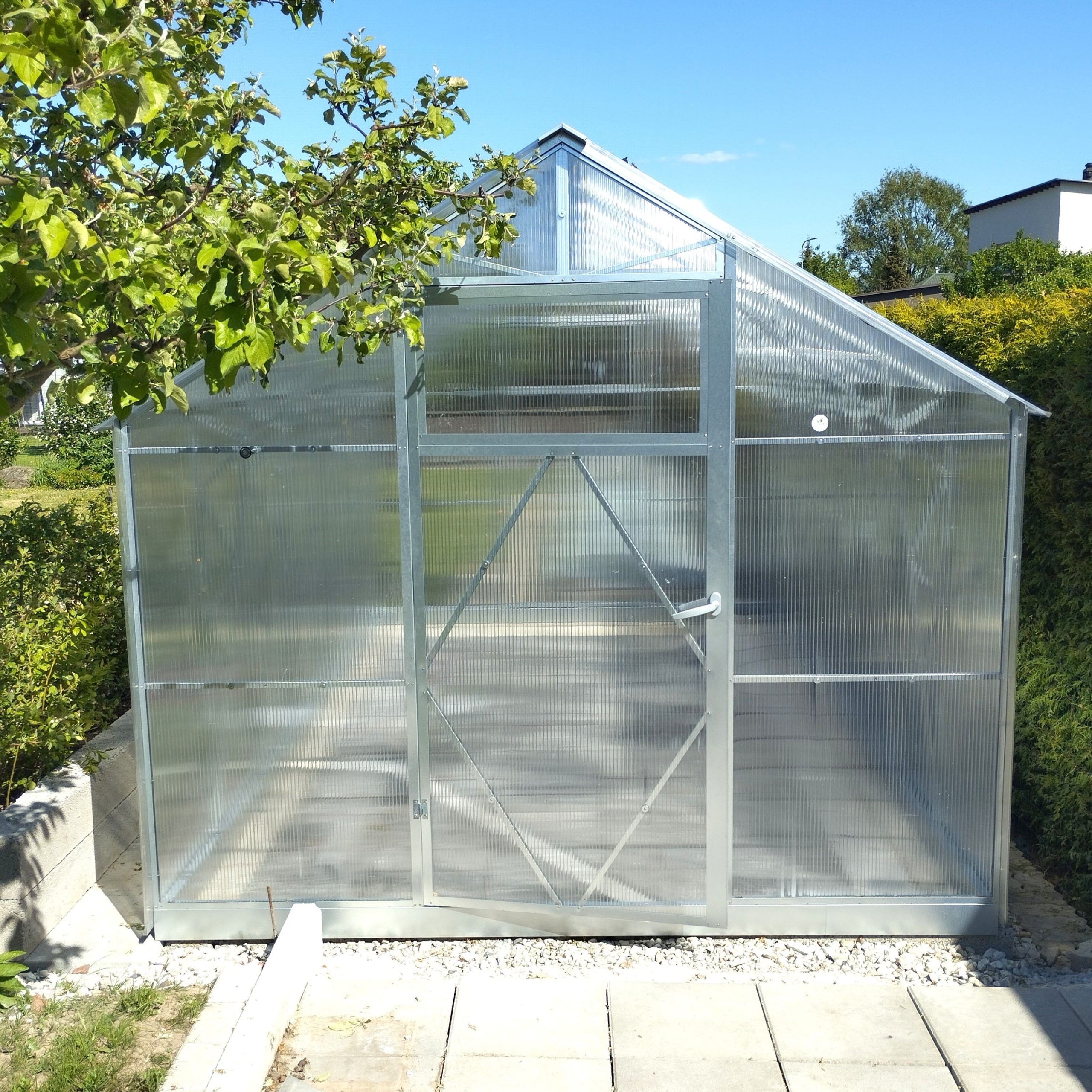 Ecoslider House gable roof greenhouse 2.5х8.35m W4 — изображение 6