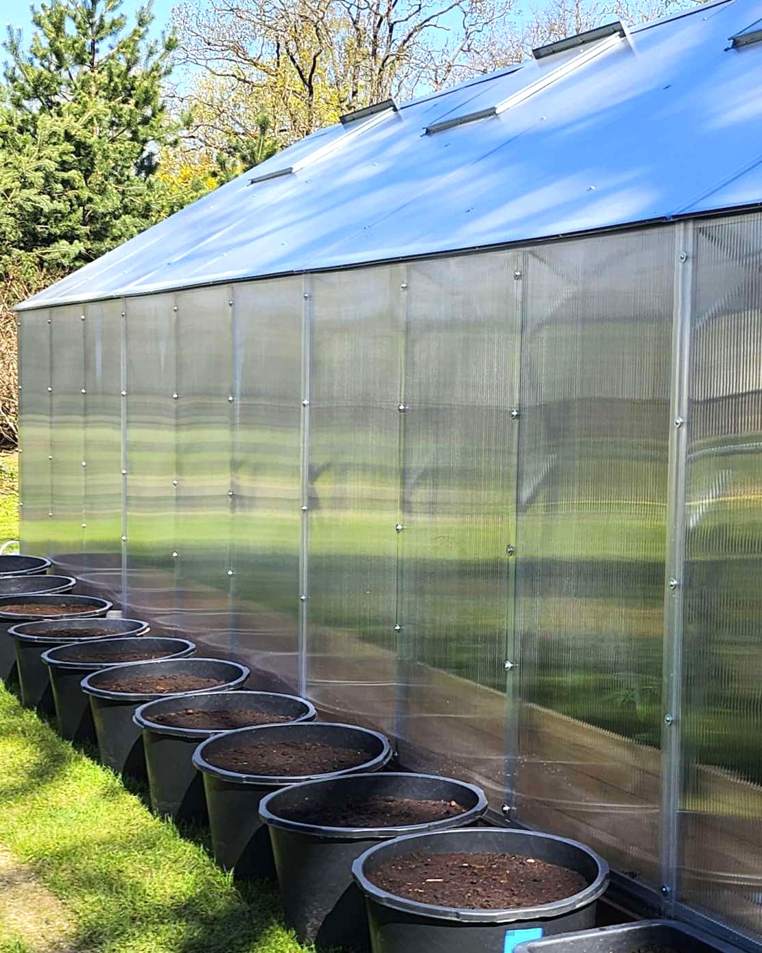 Ecoslider House gable roof greenhouse 2.5х8.35m W4 — изображение 8