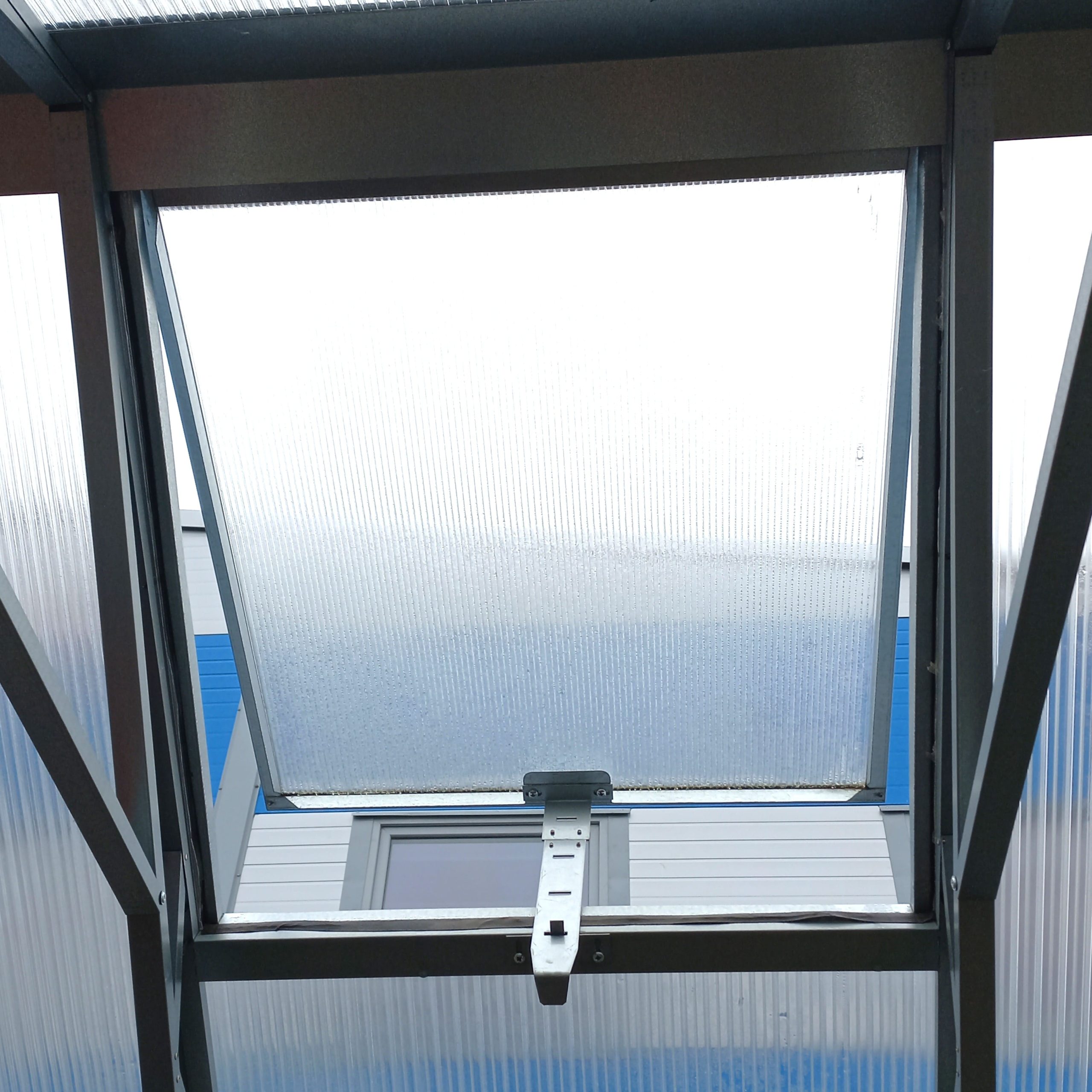 Ecoslider House Doble Door gable roof greenhouse 4х8.35m W4 — изображение 10