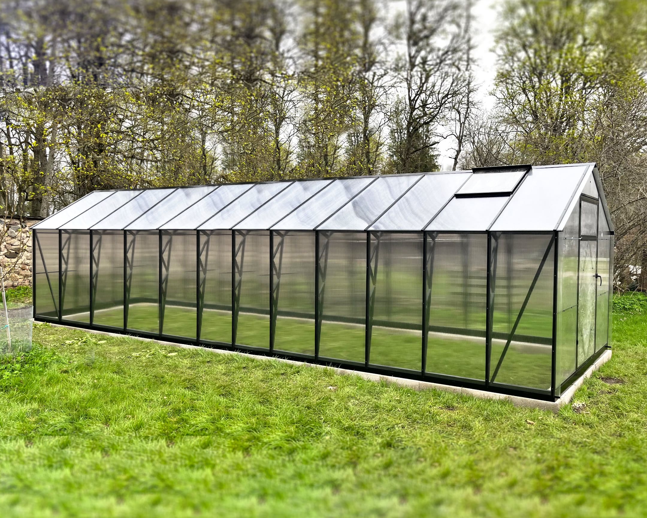 Ecoslider House Lux gable roof greenhouse 2х8.3m W4 — изображение 6