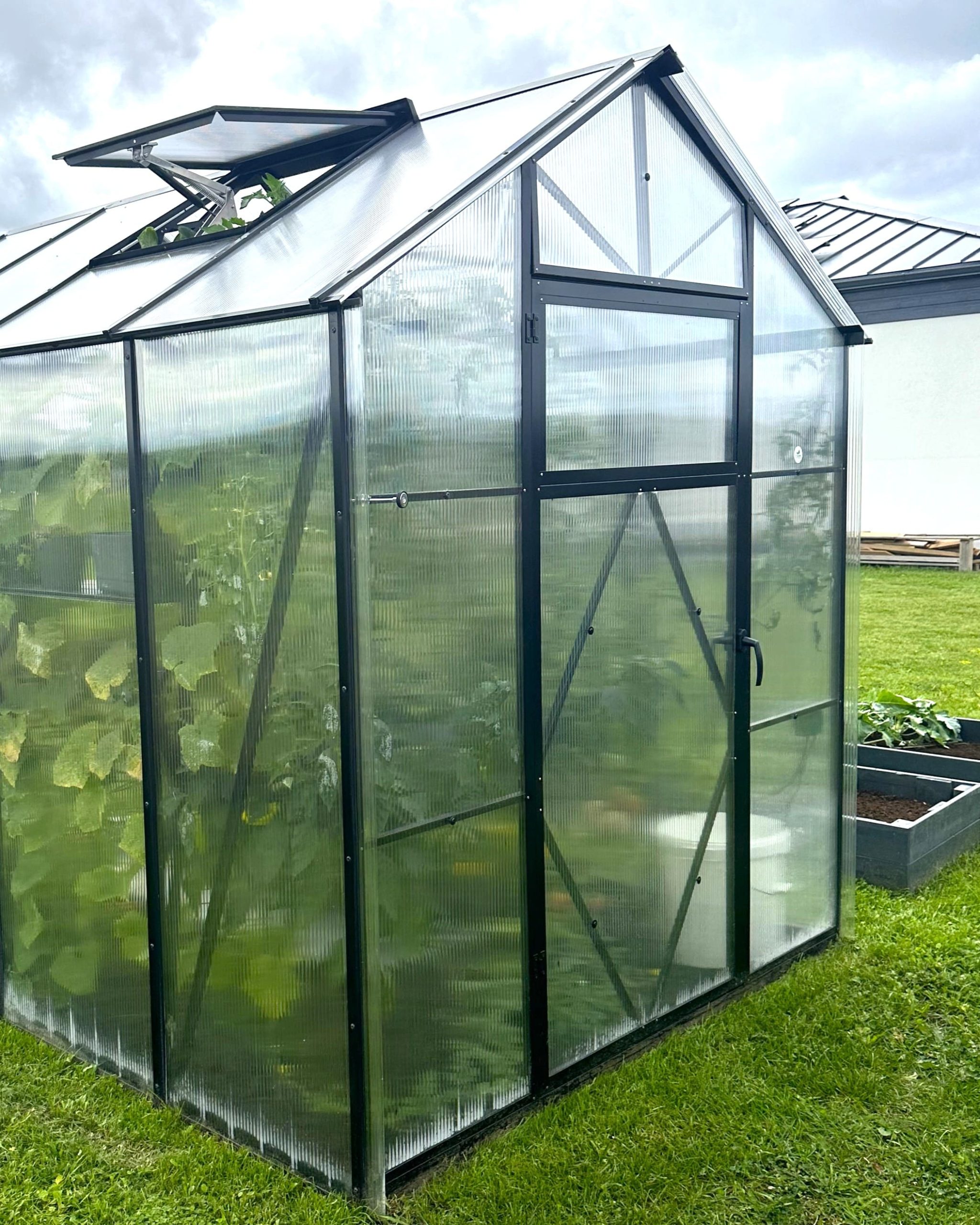 Ecoslider House Lux gable roof greenhouse 2х9.7m W5 — изображение 3