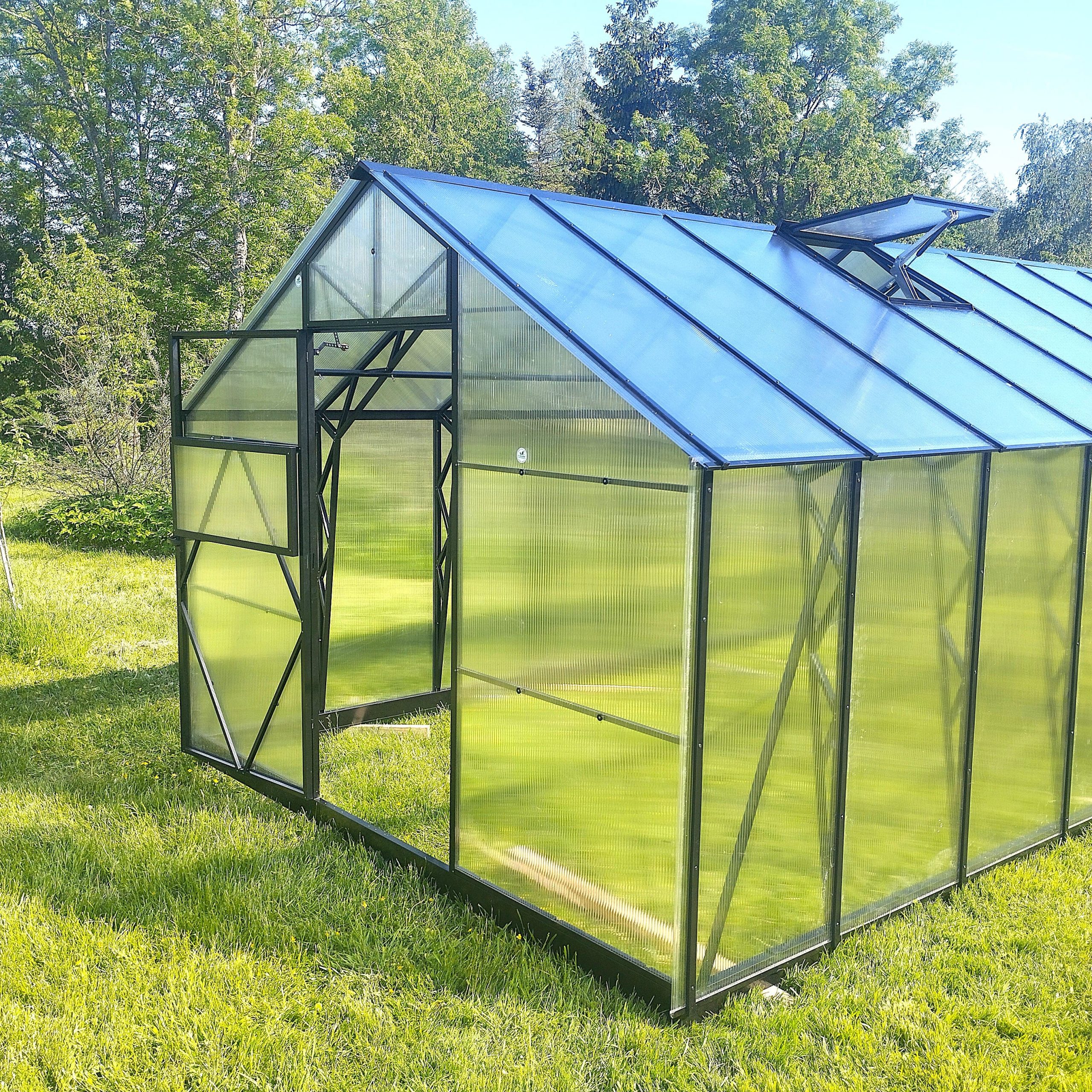 Ecoslider House Lux gable roof greenhouse 3х11.1m W5 — изображение 3