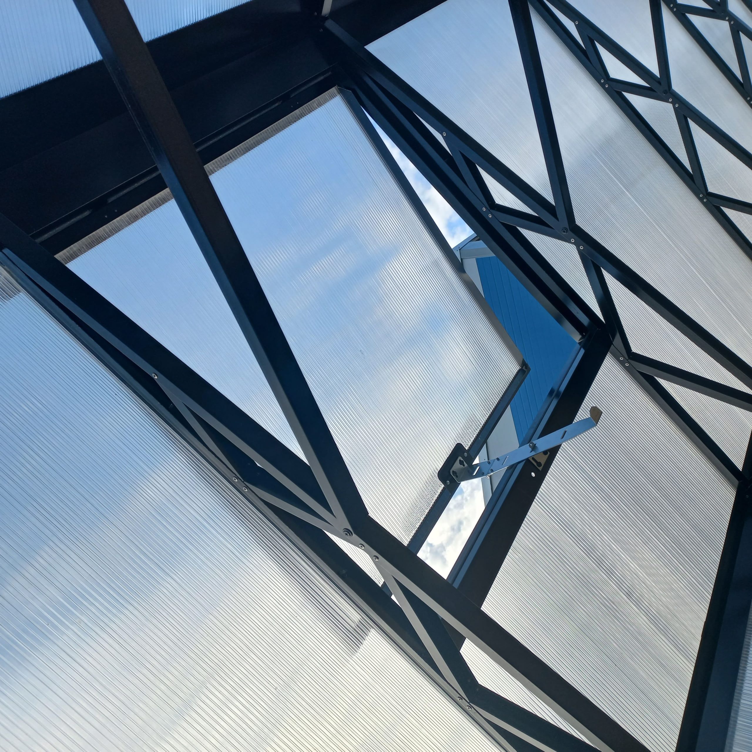 Ecoslider House Lux gable roof greenhouse 3х11.1m W5 — изображение 9