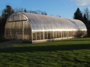 Ecoslider Slider Industrial arched greenhouse 6x10m W10