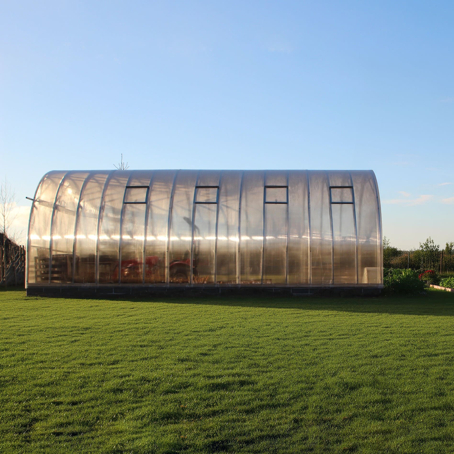 Ecoslider Slider Industrial arched greenhouse 6x10m W10 — изображение 5