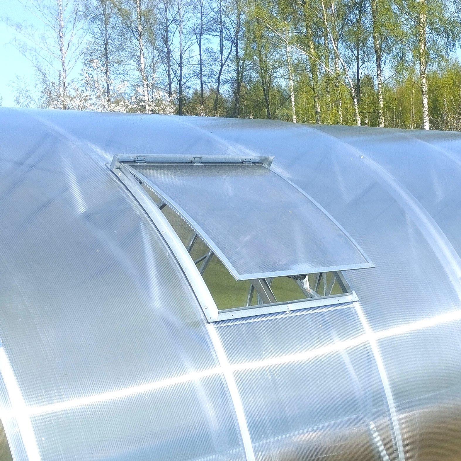 Ecoslider Slider Industrial arched greenhouse 6x10m W10 — изображение 9