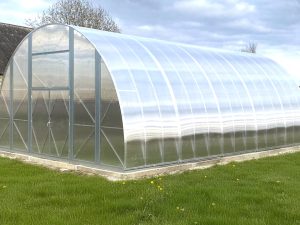 Ecoslider Slider Industrial arched greenhouse 7x10m W10